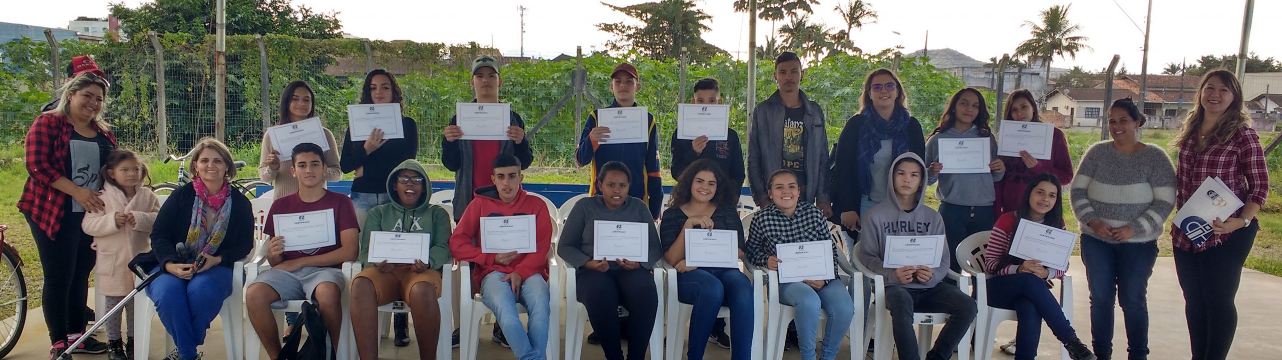 28 adolescentes recebem certificado pelo PIT em Joinville