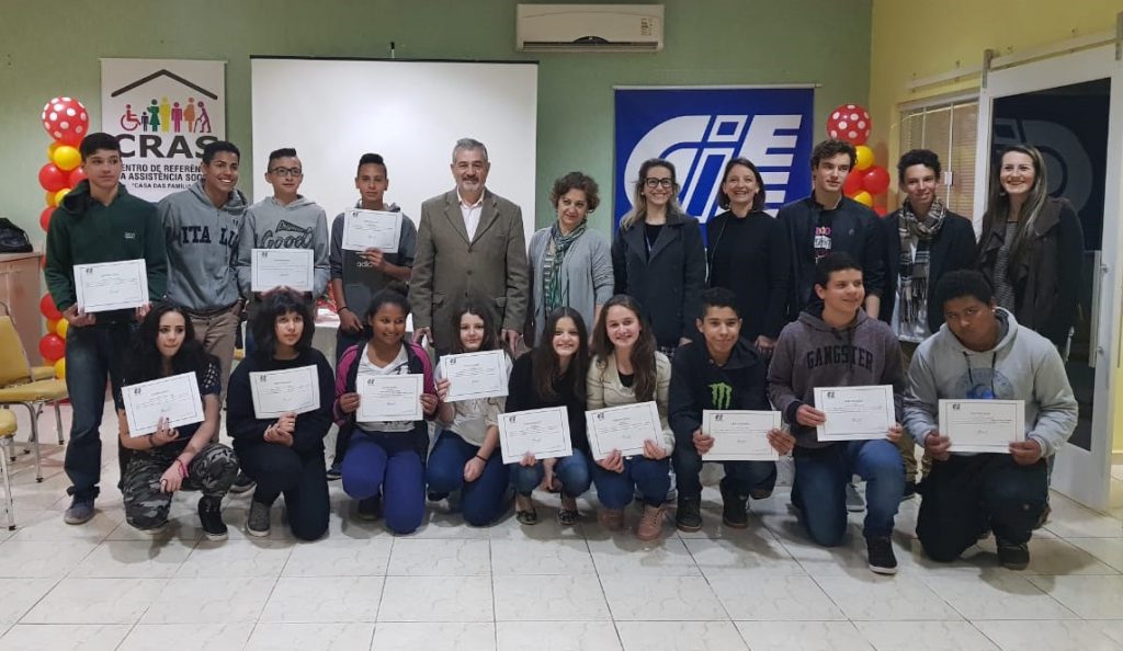 Adolescentes de Joaçaba concluem PIT