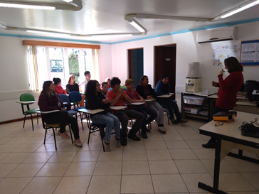 CIEE Lages recebe visita de participantes da Oficina Socioeducativa