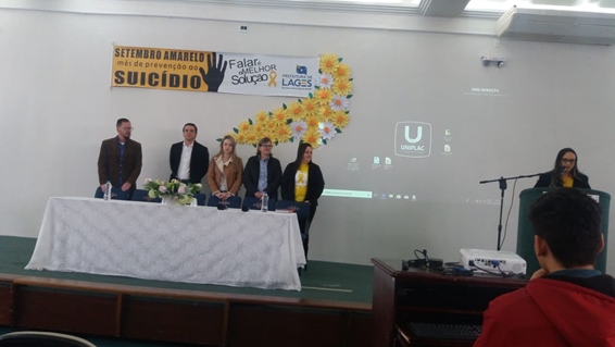 CIEE Lages participa do 2º Seminário de Prevenção ao Suicídio