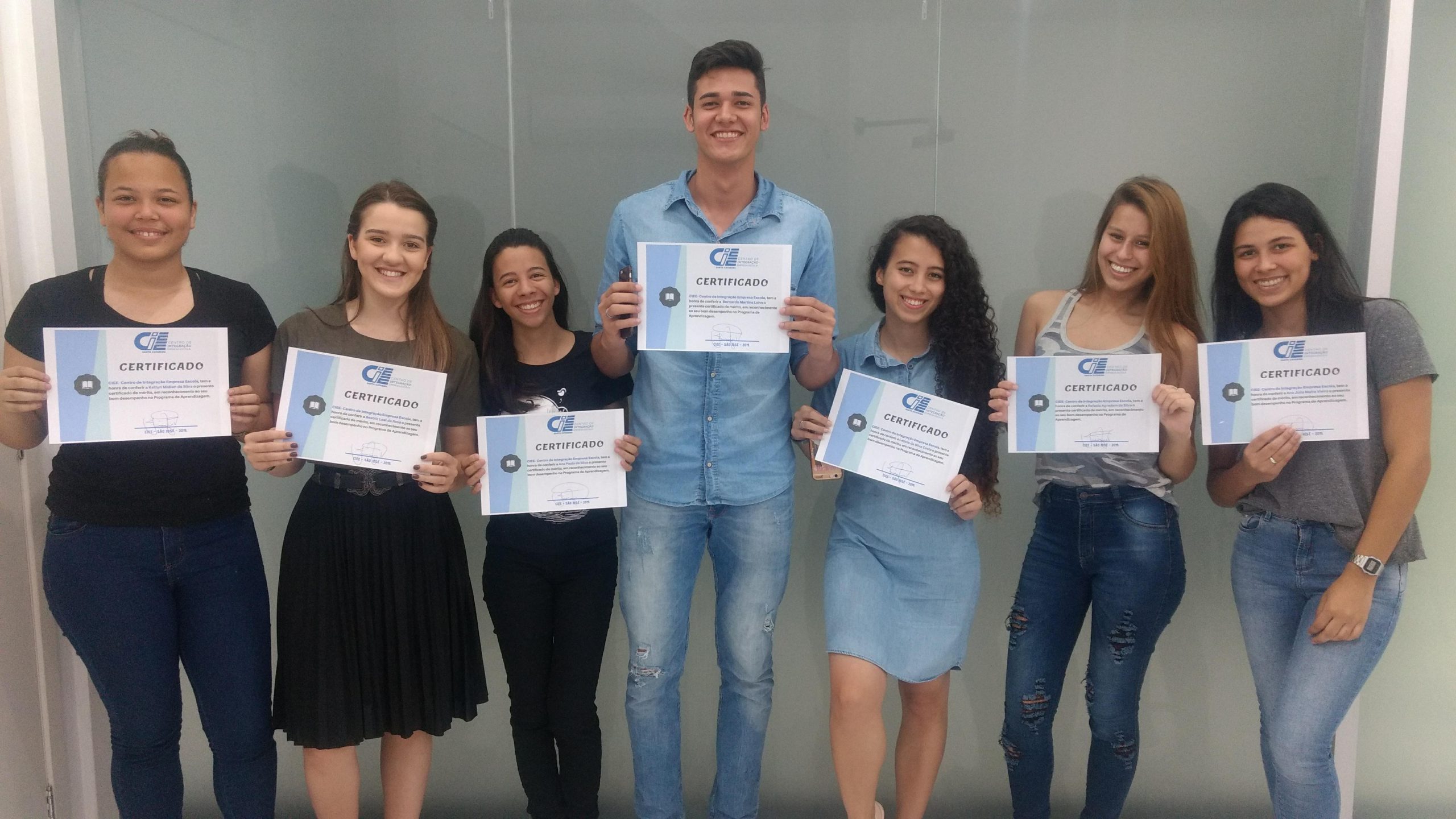 CIEE São José entrega certificados "Aprendiz Nota 10"