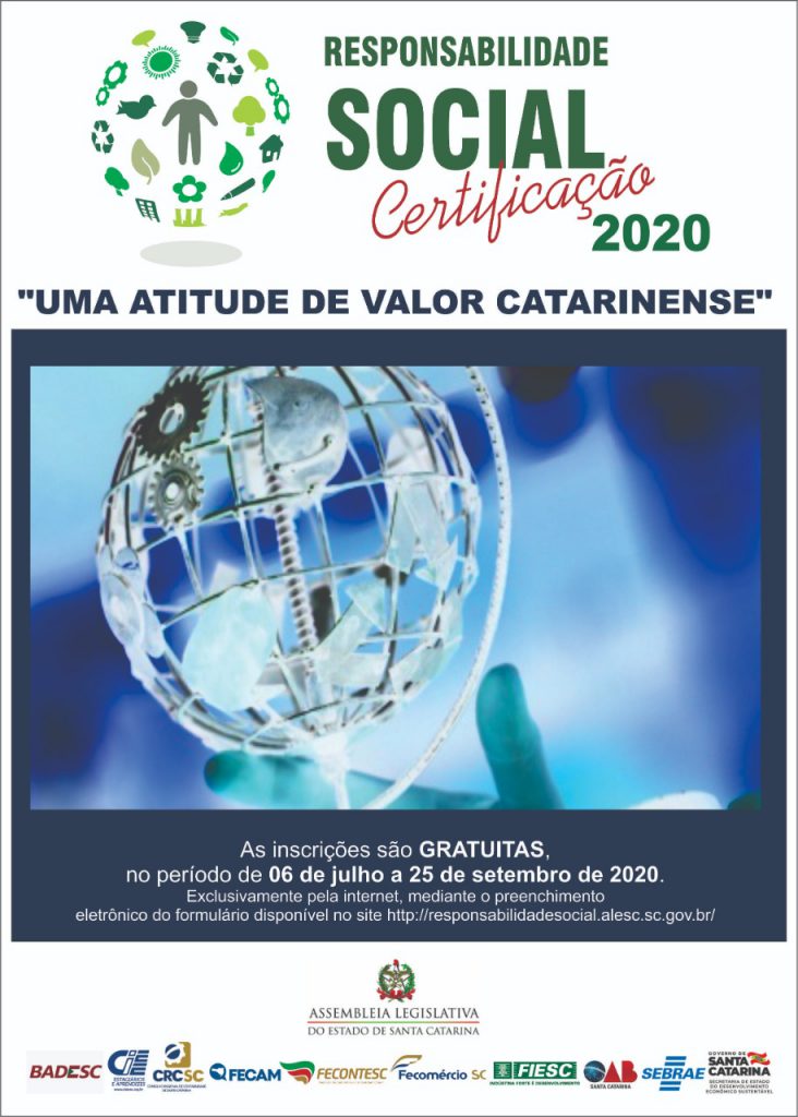 CERTIFICAÇÃO DE RESPONSABILIDADE SOCIAL 2020