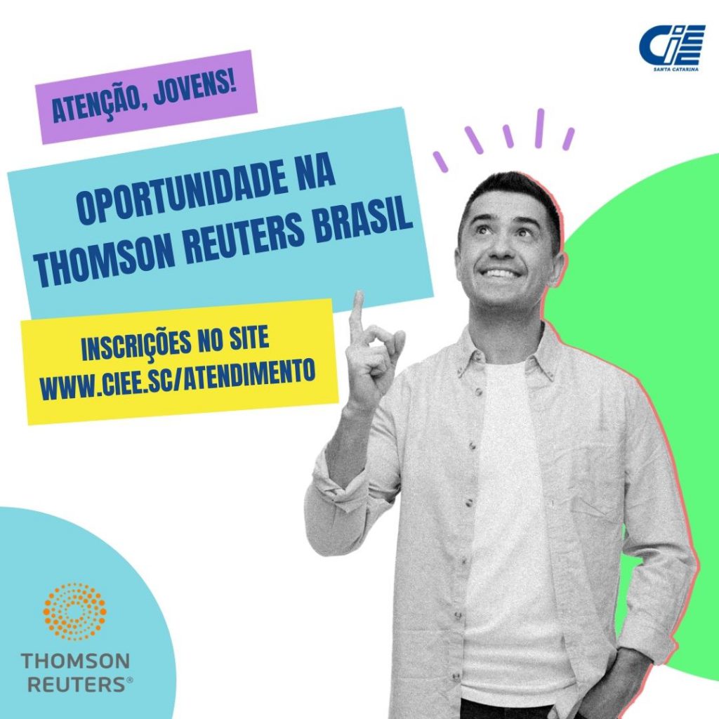 Oportunidade de Aprendizagem na Thomson Reuters Brasil em Criciúma